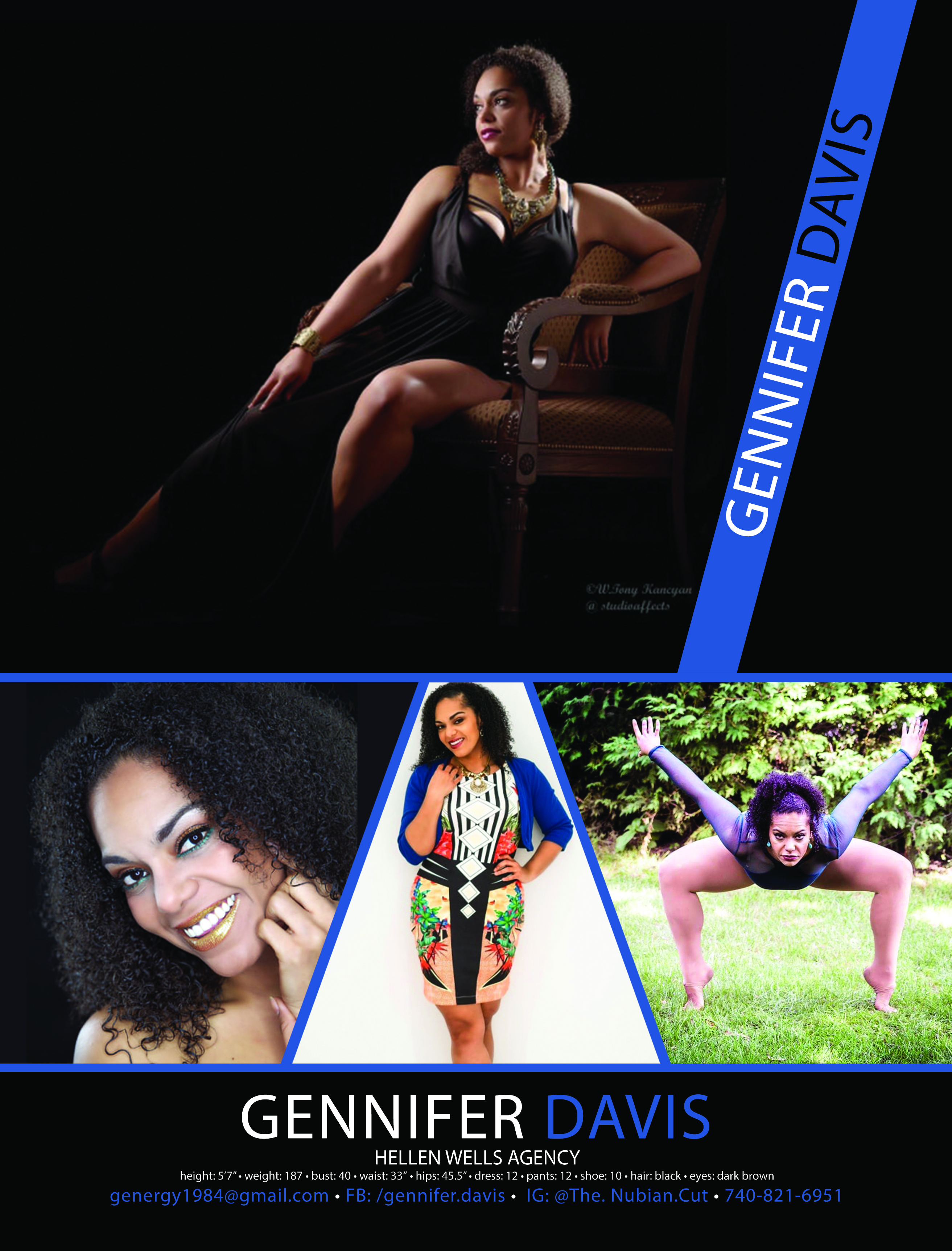 Model Comp Card